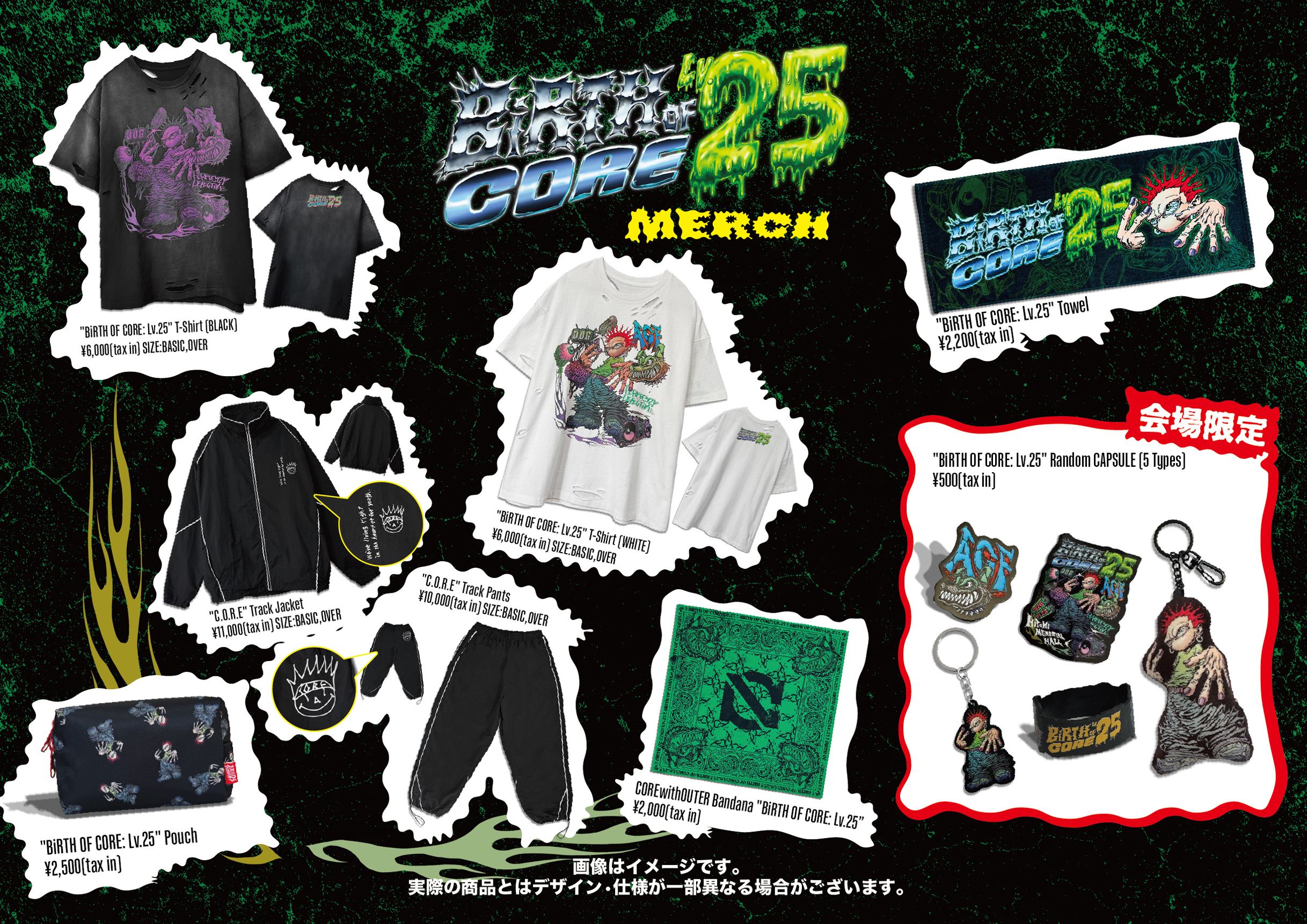 BiRTH OF CORE: Lv.25』公式グッズEC販売のお知らせ | Novel Core